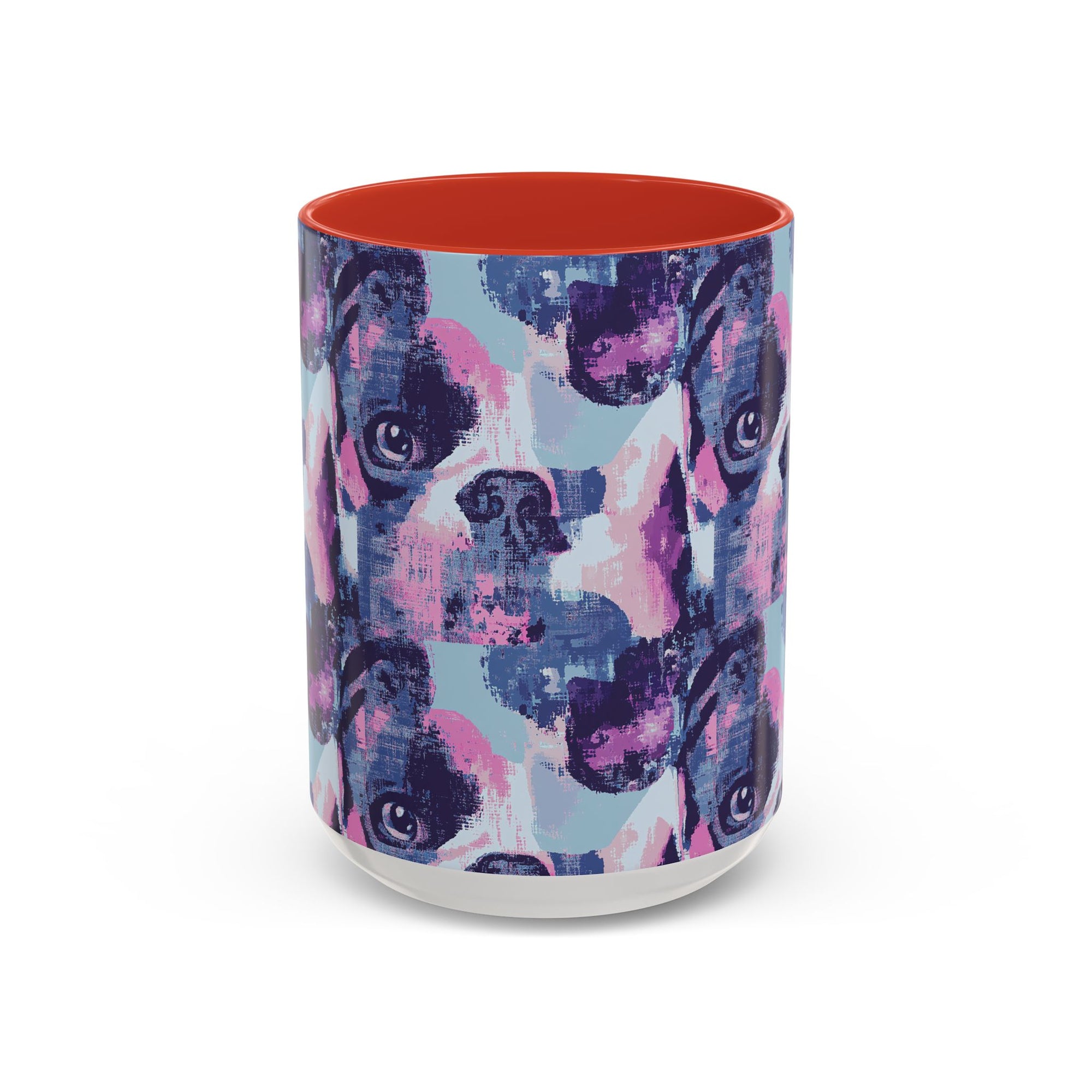 Funky Geometric Boxerista Accent Coffee Mug