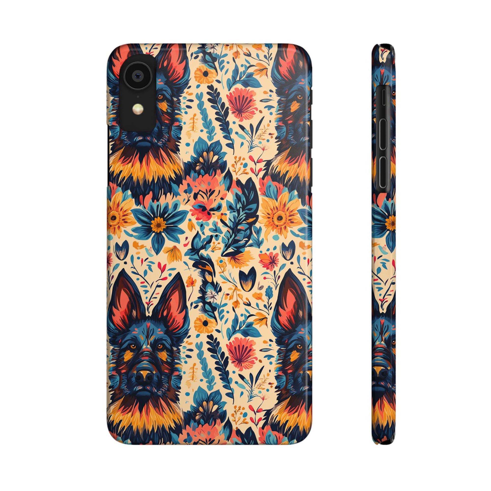 Bloomhound Shepherd Sentinel Slim Phone Cases