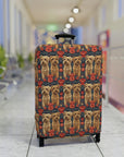 Yorkie Charm Twins Luggage Cover