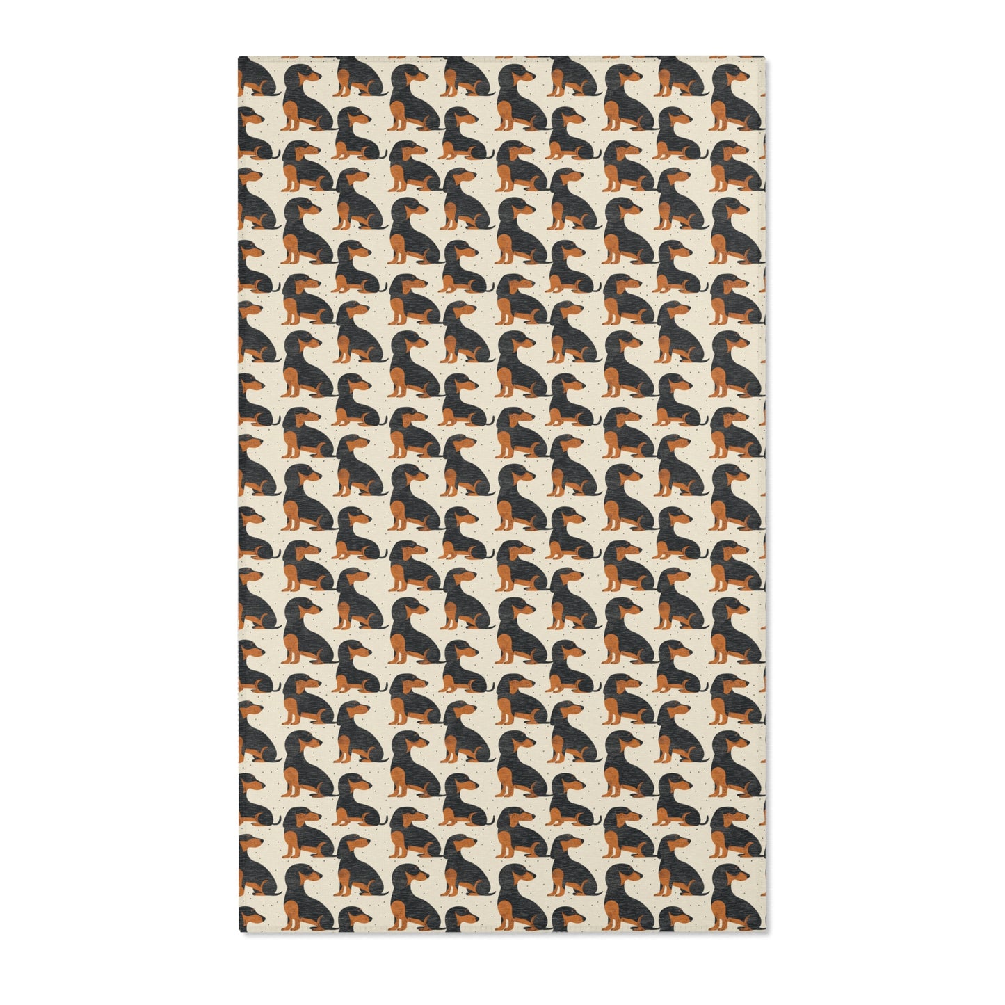 Dachshund Delight - Modern Area Rug