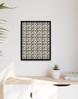 Puggie Pout Perfection Matte Canvas, Framed