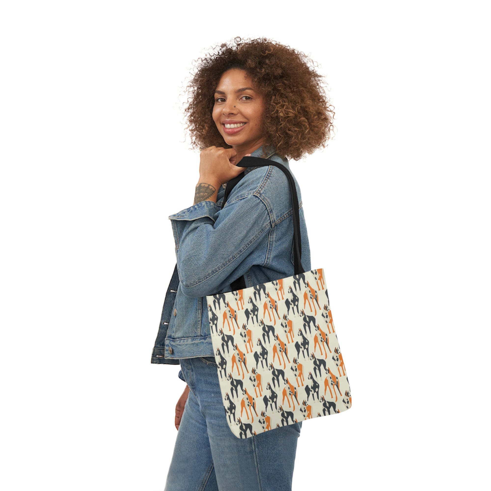 Dashing Dane Divinity Canvas Tote Bag