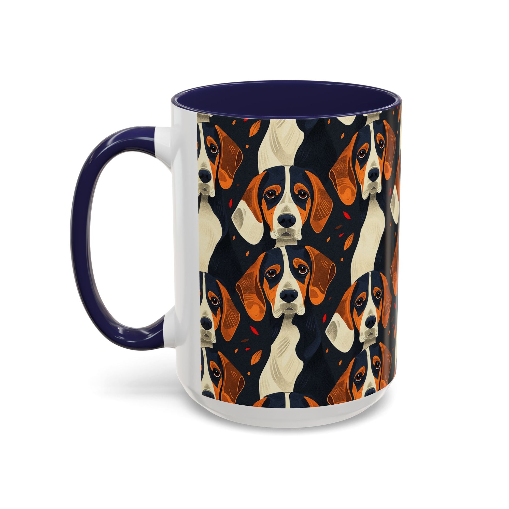 Beagle Glimmer Gaze Glamour Accent Coffee Mug