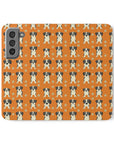 Boxer Blissful Chic Canine Flip Cases