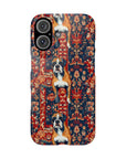 Boxer Blossom Tapestry Delight Slim Phone Cases