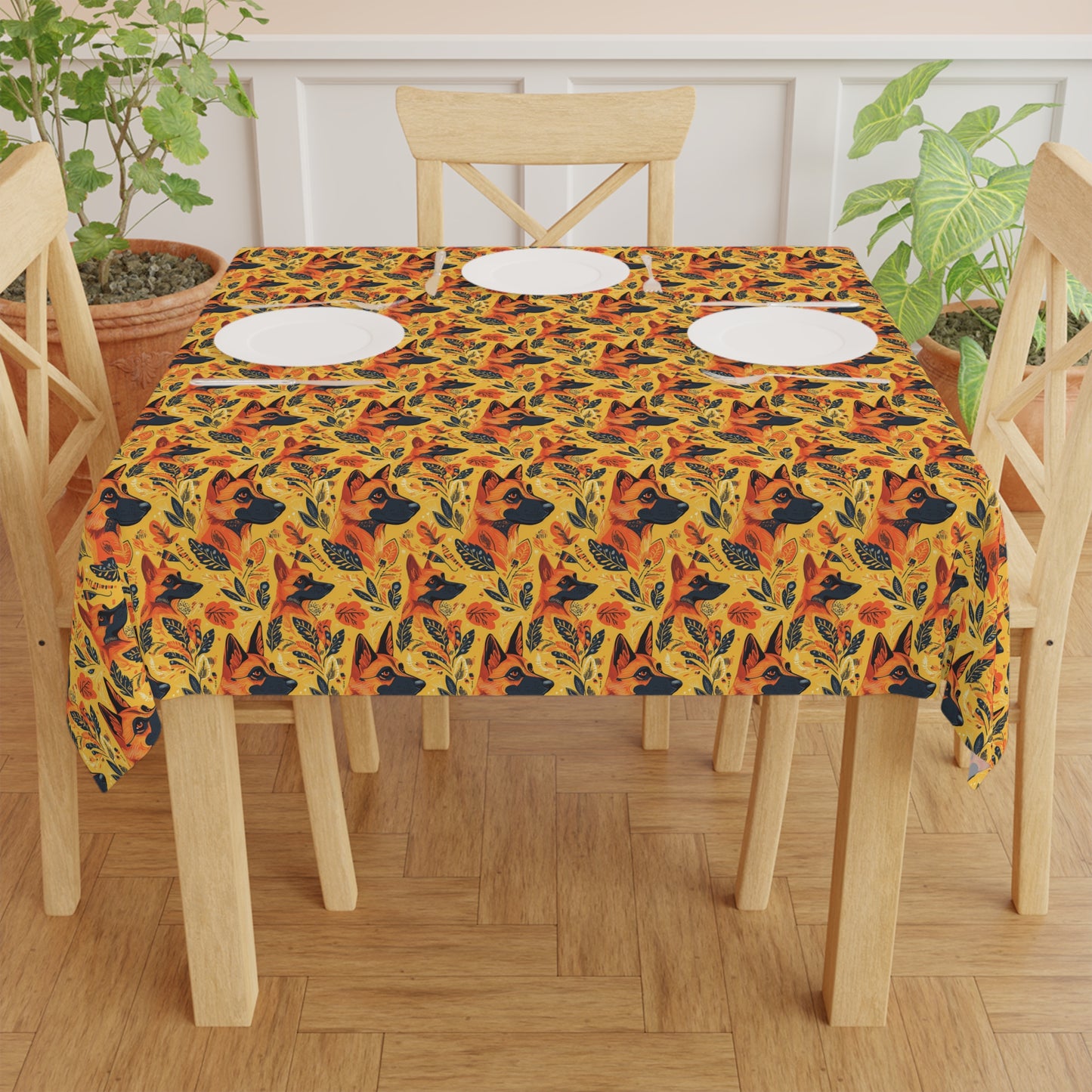 Shepherd Safari Retreat Tablecloth