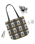 Wildwood Wanderlust Bulldog Canvas Tote Bag