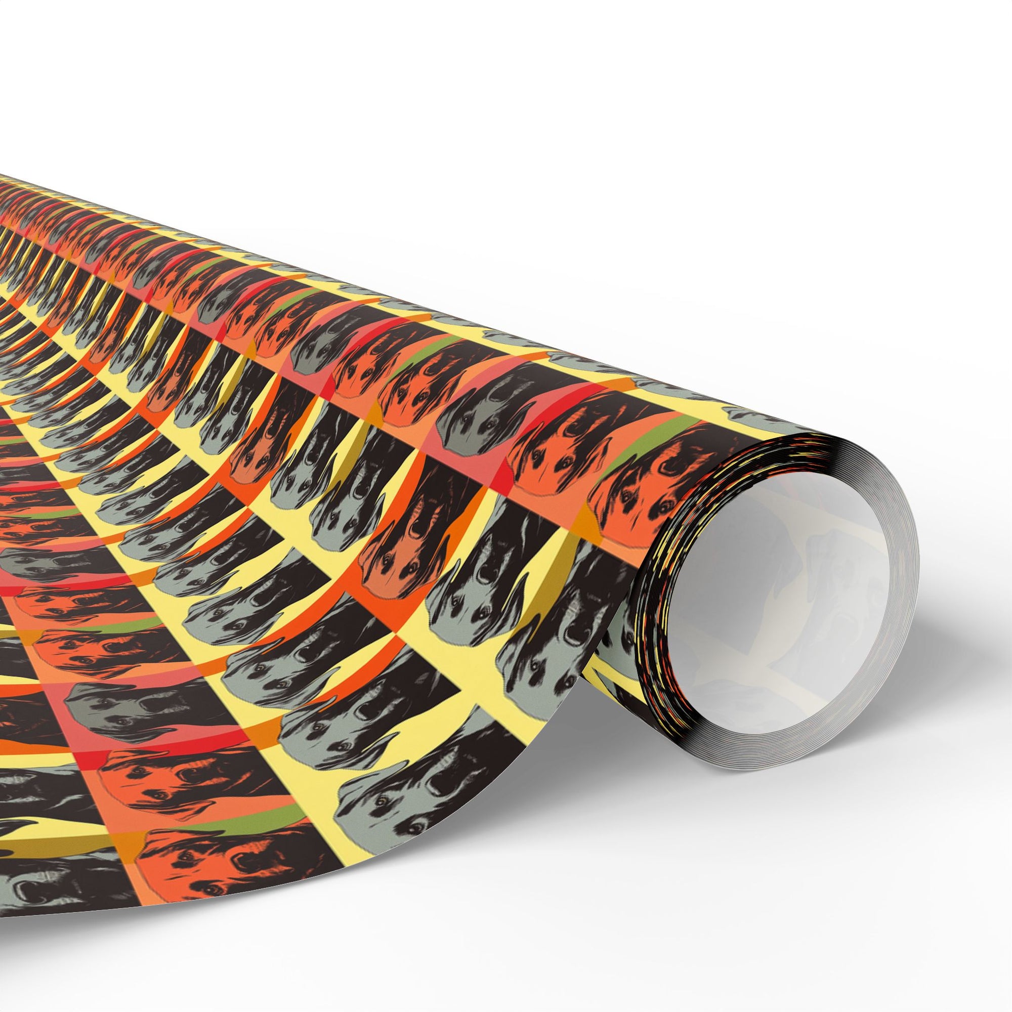 Whimsical Warhol Labrador Wrapping Paper