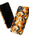 Golden Woof Abstract Glamour Slim Phone Cases