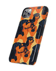 Rottweiler Chic Pawsitivity Slim Phone Cases