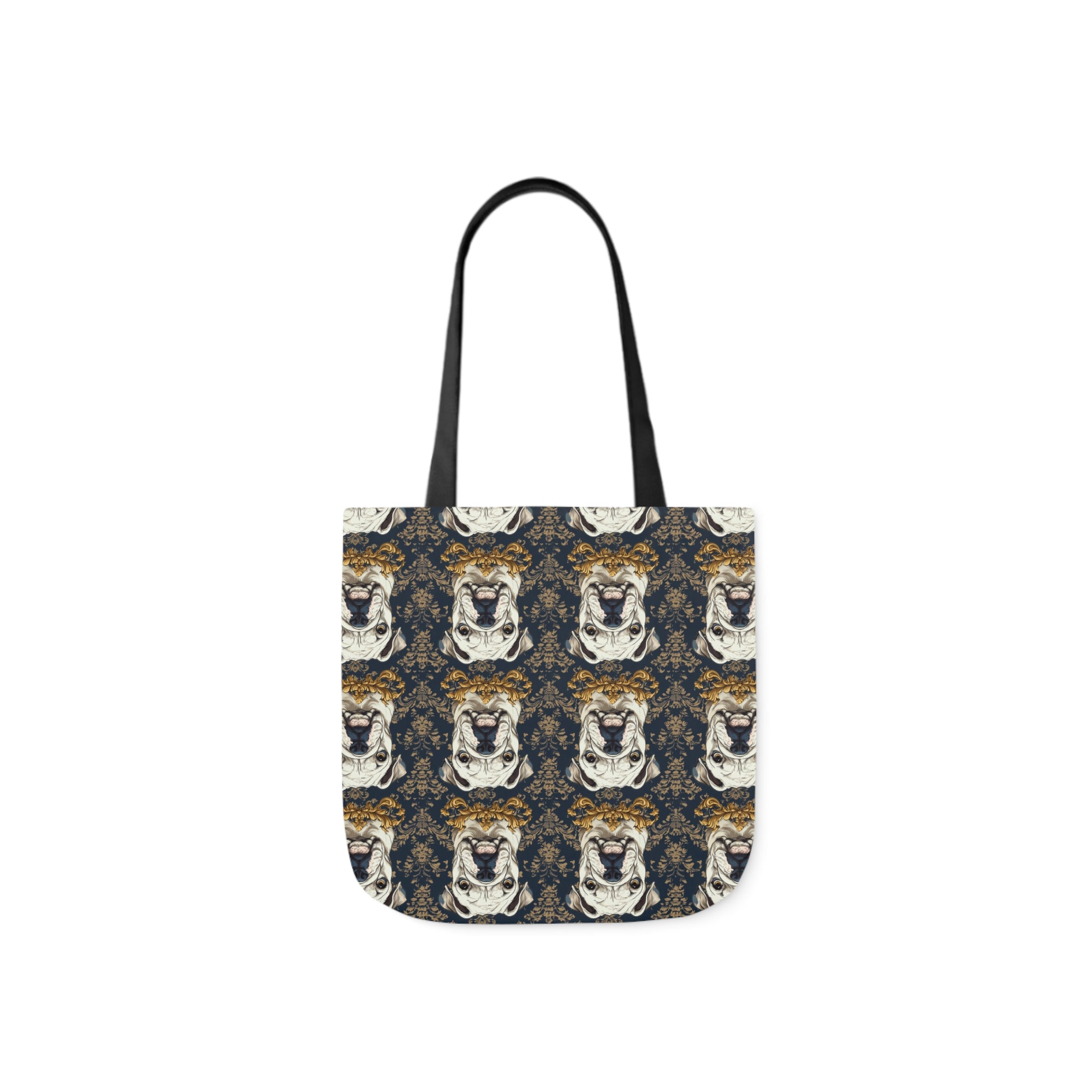 Wildwood Wanderlust Bulldog Canvas Tote Bag