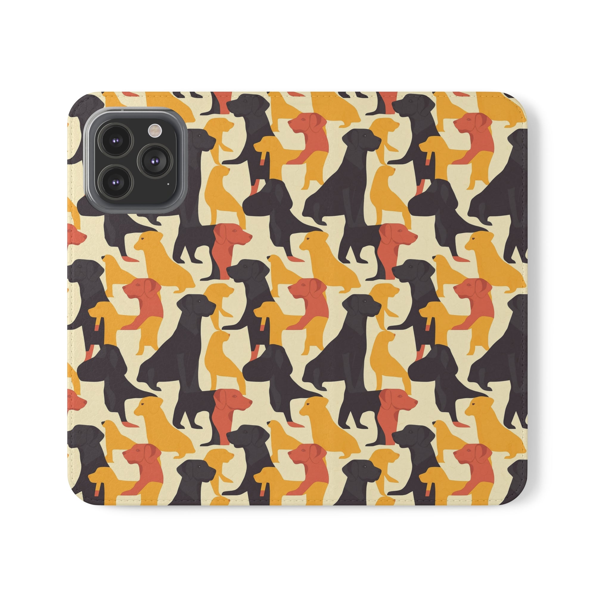 Modern Charm Labrador Chic Flip Cases