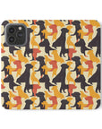 Modern Charm Labrador Chic Flip Cases