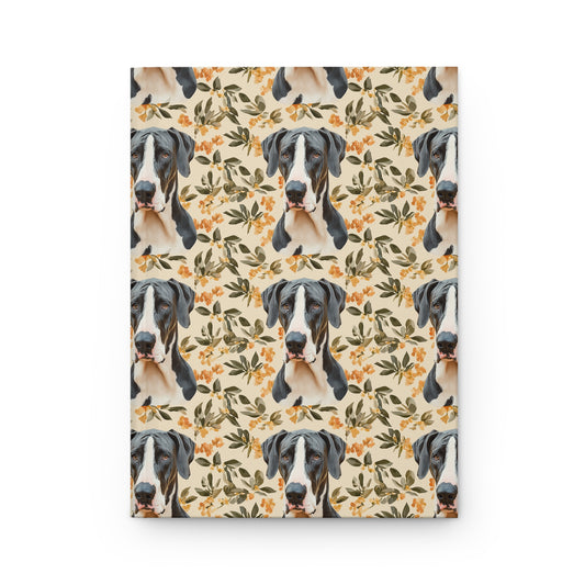 Majestic Great Dane Meadow Hardcover Journal Matte