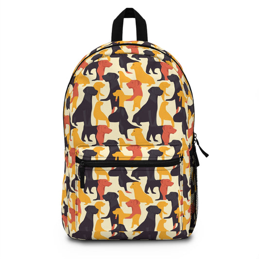 Modern Charm Labrador Chic Backpack