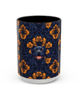 Royal Rottweiler Regalia Accent Coffee Mug