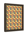 Dane-tastic Marvelous Mutt Mode Matte Canvas, Framed