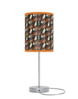 Beagle Glimmer Gaze Glamour Lamp on a Stand