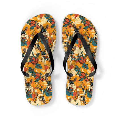 Frenchie Glow-Up Galore Flip Flops