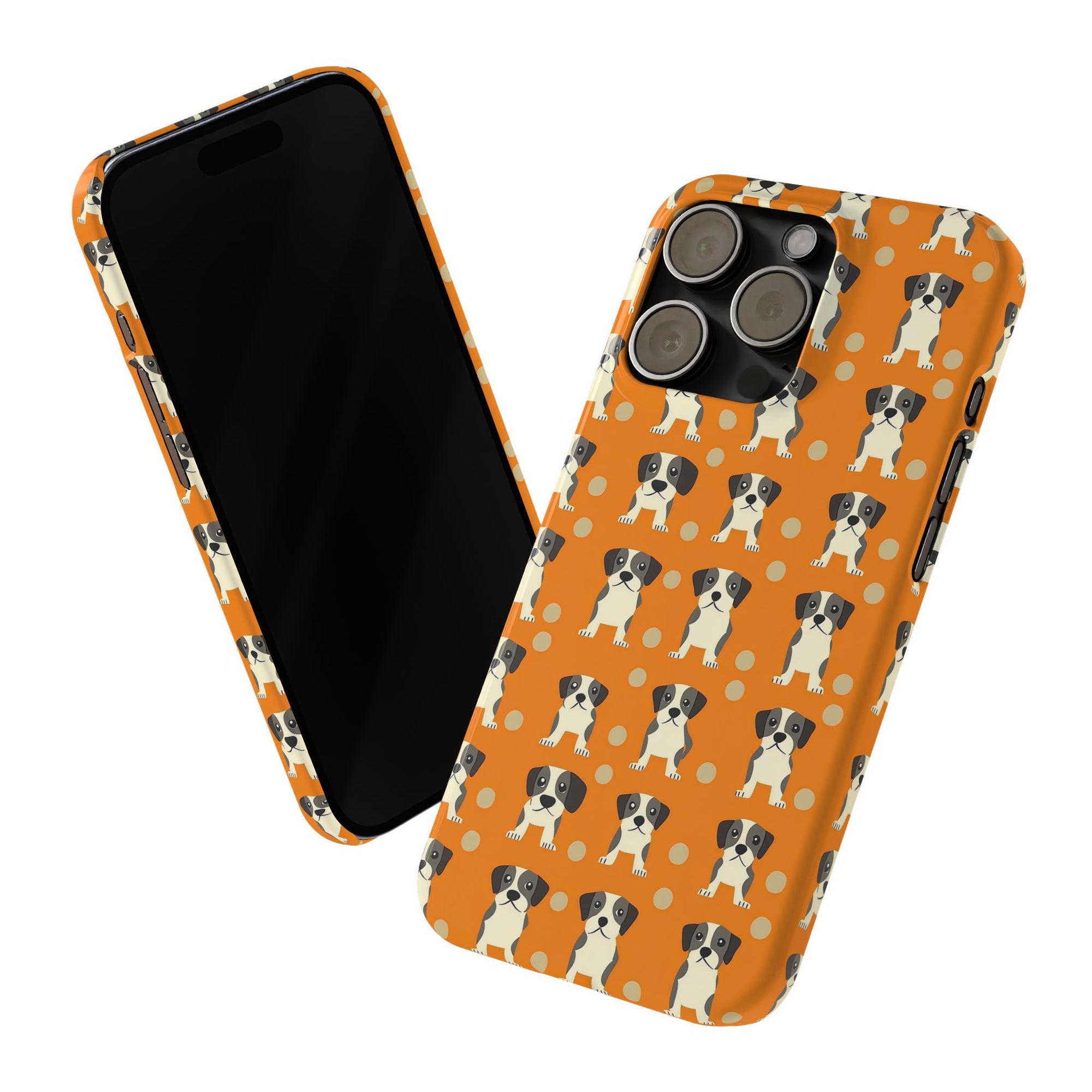 Boxer Blissful Chic Canine Slim Phone Cases