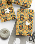 Royal Rottie Regalia Gift Wrap Papers