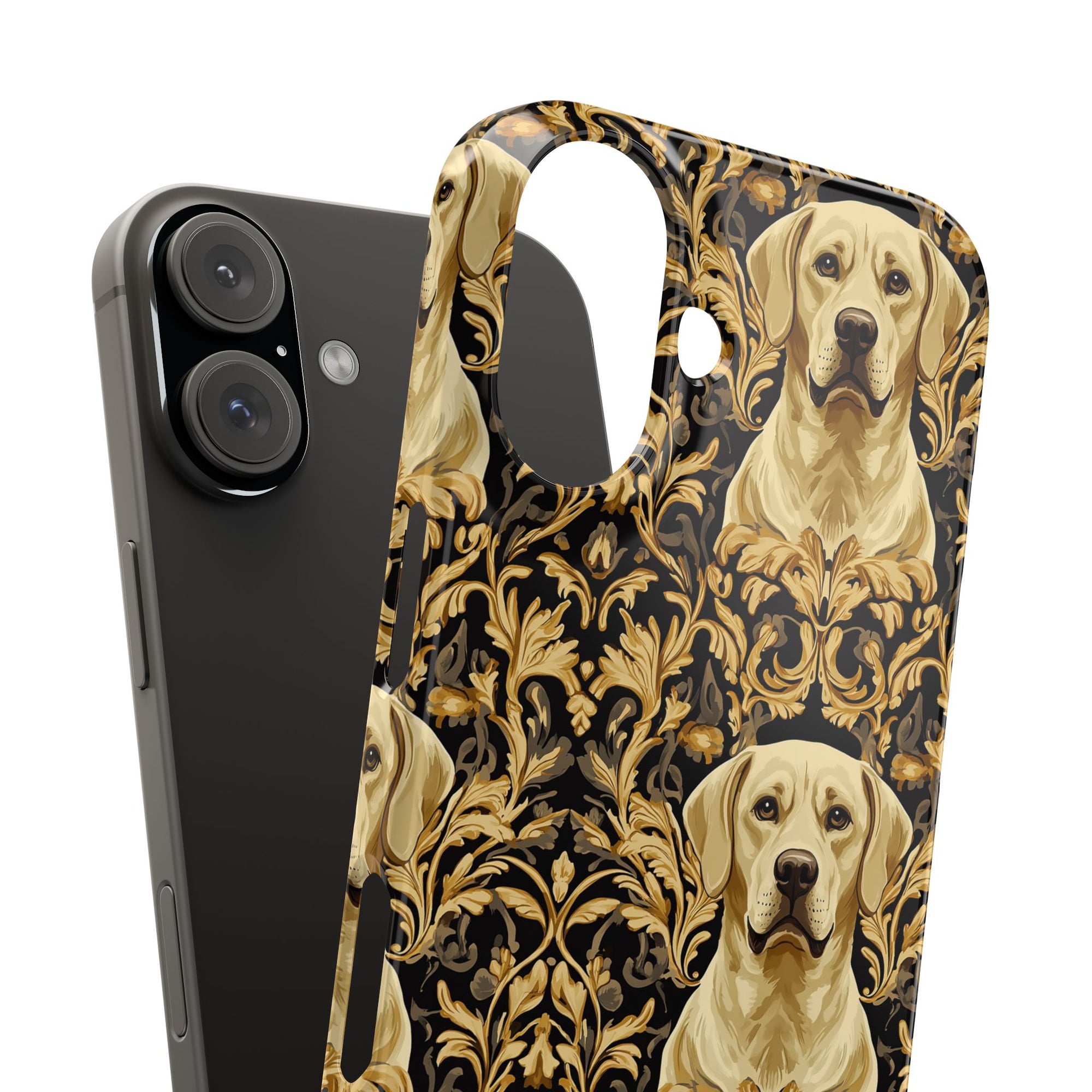 Royal Pawsitivity Labs Slim Phone Cases