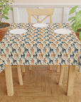 Dashing Dane Divinity Tablecloth