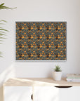 Ruffle Rottie Glamourific Matte Canvas, Framed