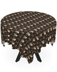 Nighttime Corgi Glow Stride Tablecloth