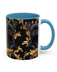 Regal Frenchie Noir Elegance Accent Coffee Mug