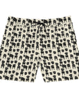 Puggie Pout Perfection Men's Mid-Length Swim Shorts