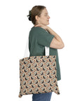 Blossoming Dachshunds Delight Shoulder Tote Bag