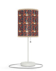 Boxer Blossom Tapestry Delight Lamp on a Stand