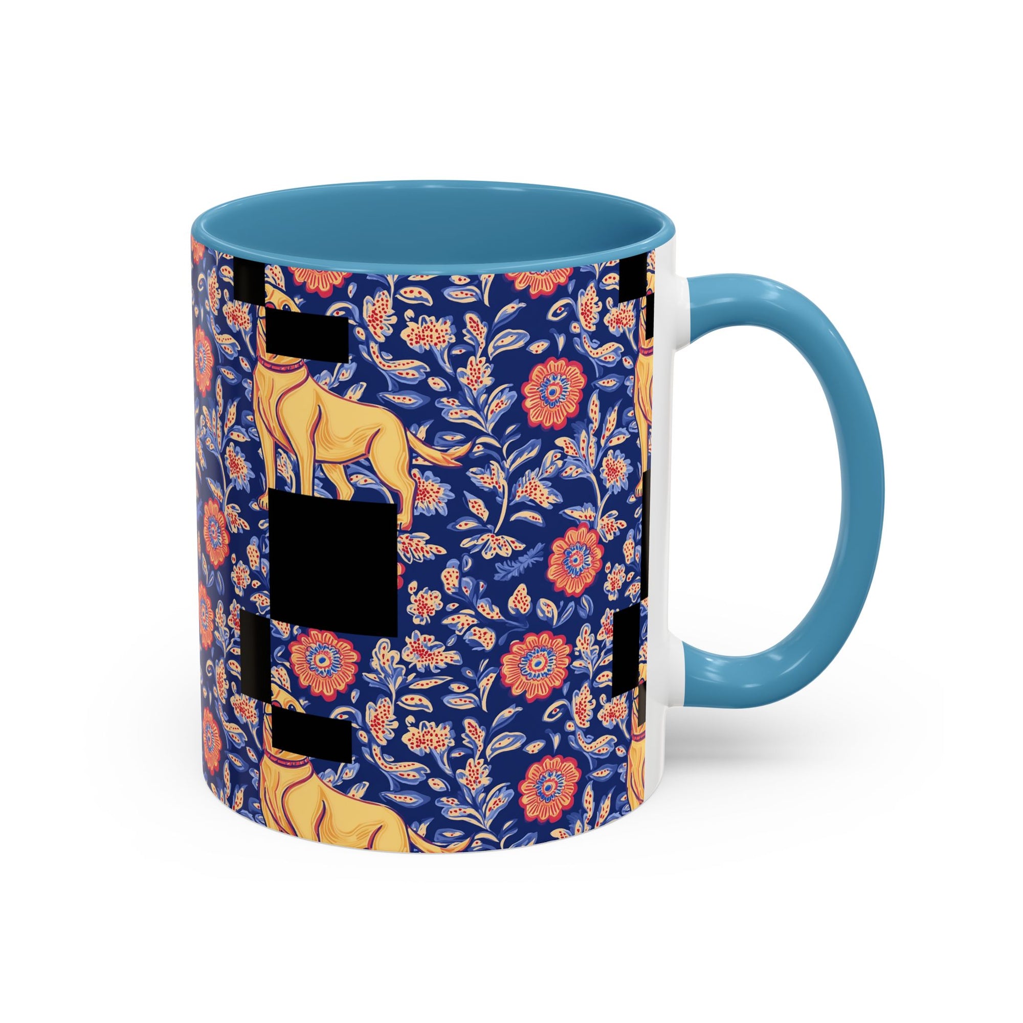 Bloomtastic Lab Petal Parade Accent Coffee Mug