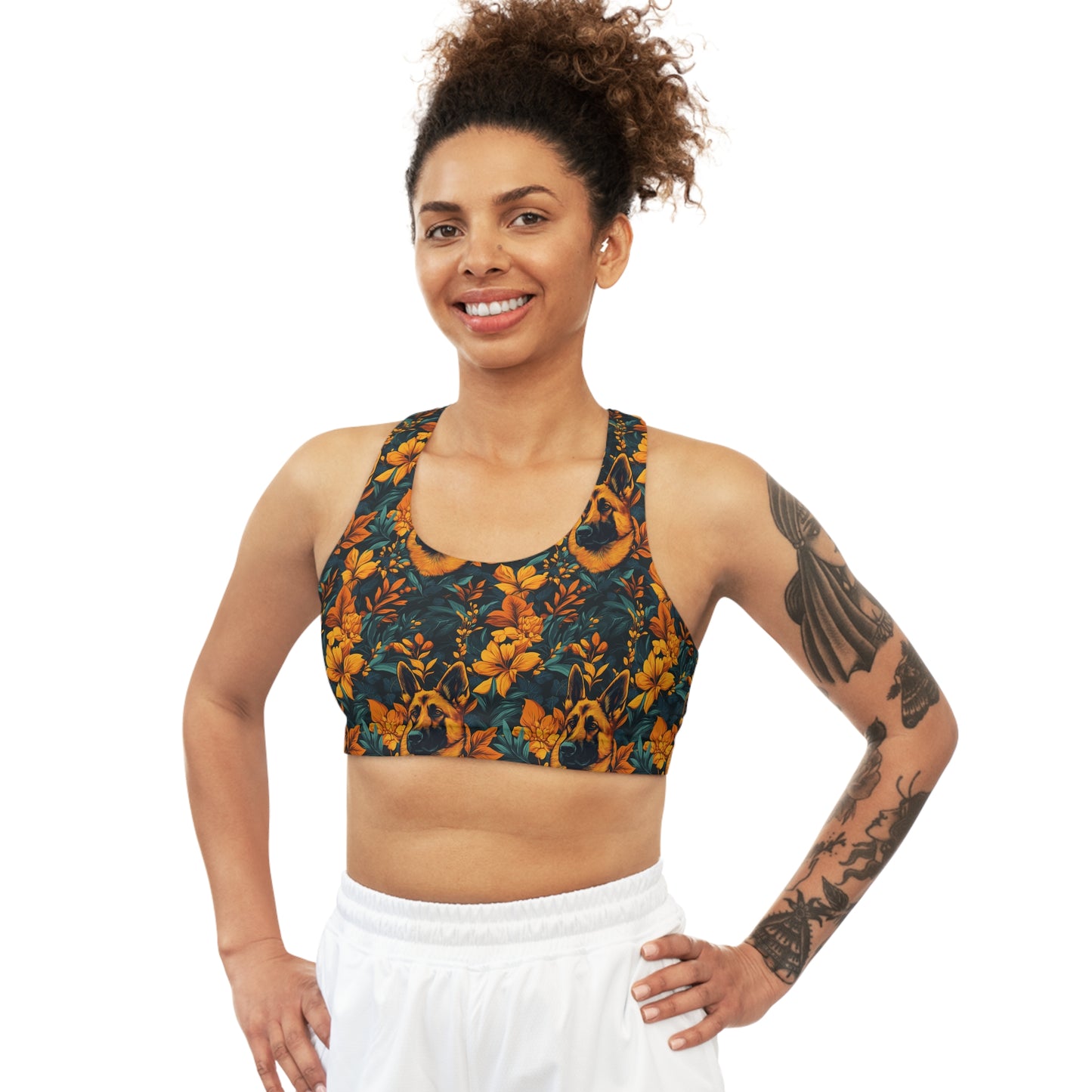 Safari Shepherd Strut Seamless Sports Bra