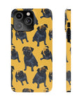 Puglet Posh Paradise Slim Phone Cases