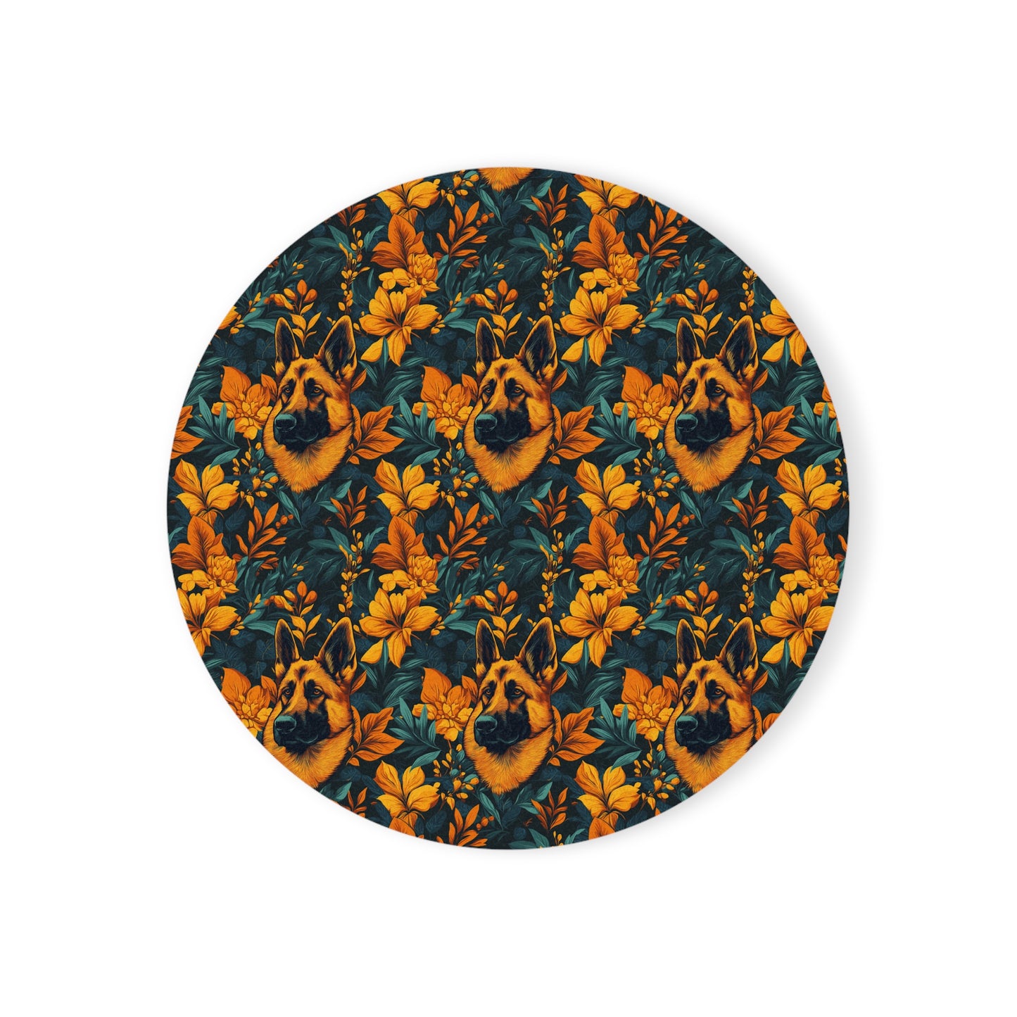 Safari Shepherd Strut Cork Back Coaster