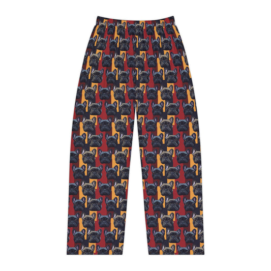 Chic Canine Checkmate - Frenchie Edition Women's Pajama Pants