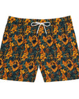 Safari Shepherd Strut Men's Mid-Length Swim Shorts