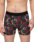 Chic Canine Checkmate - Frenchie Edition Men's Boxers