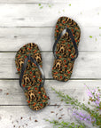 Labrador Lush Pooch Tapestry Flip Flops