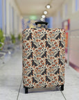 Blossoming Dachshunds Delight Luggage Cover