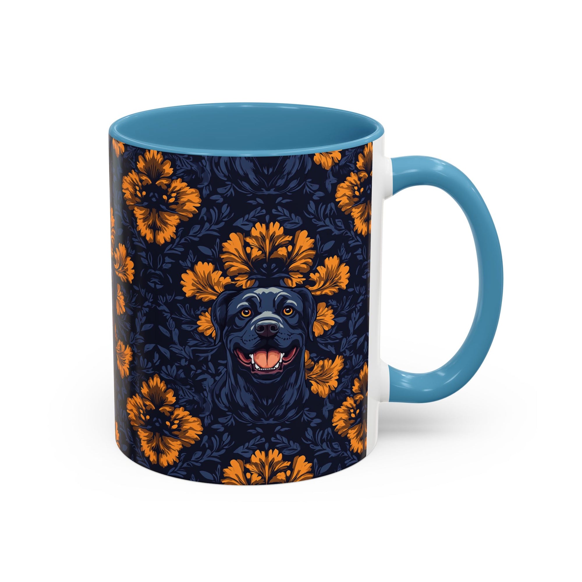 Royal Rottweiler Regalia Accent Coffee Mug