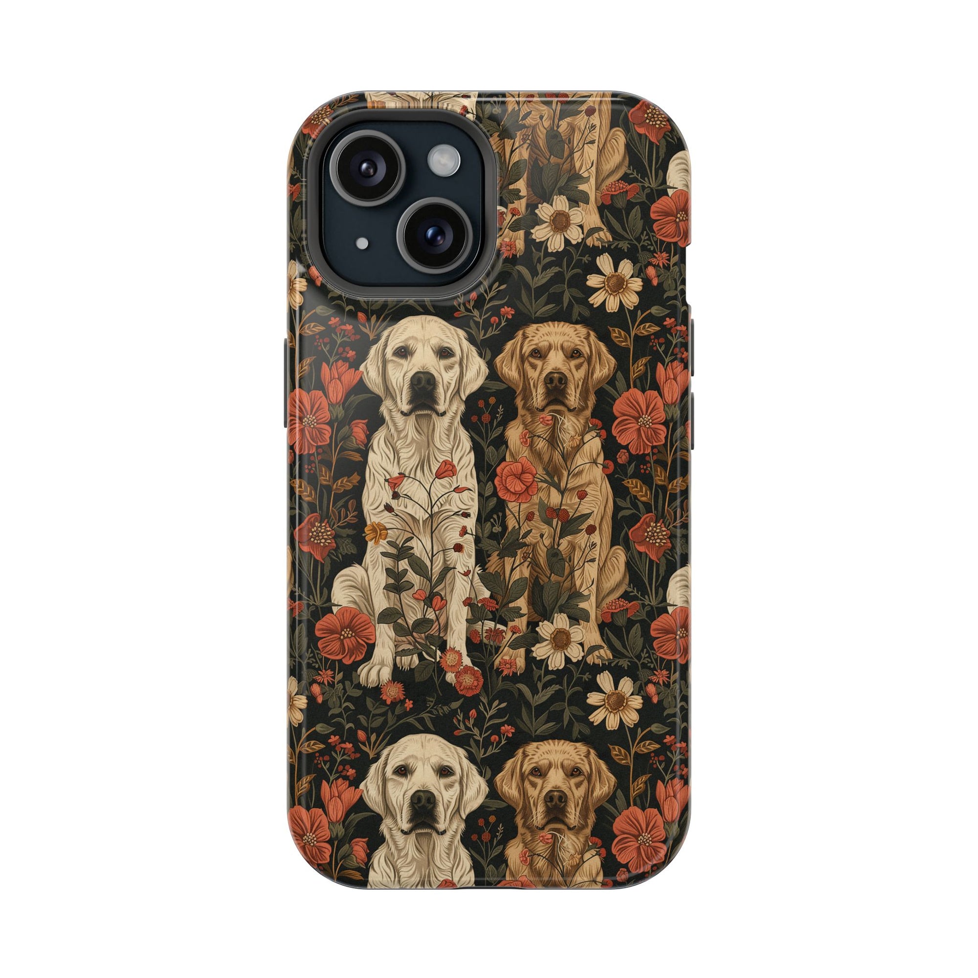 Blossoming Labradors Bouquet Magnetic Tough Cases