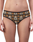 Bloomingly Bulldogistic Bouquet Women's Briefs