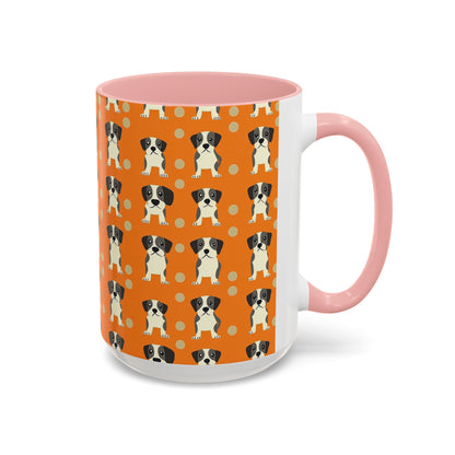 Boxer Blissful Chic Canine Accent Coffee Mug