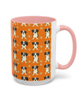 Boxer Blissful Chic Canine Accent Coffee Mug