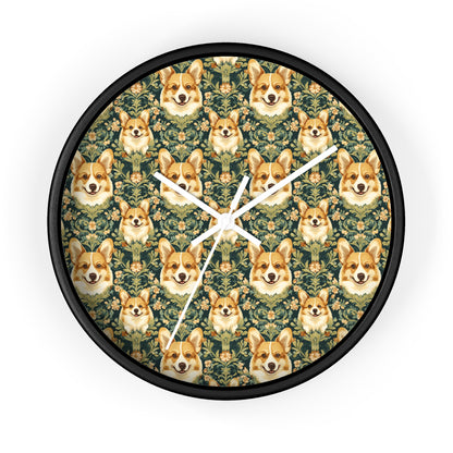 Corgi Charmz Wall Clock