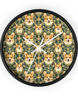 Corgi Charmz Wall Clock