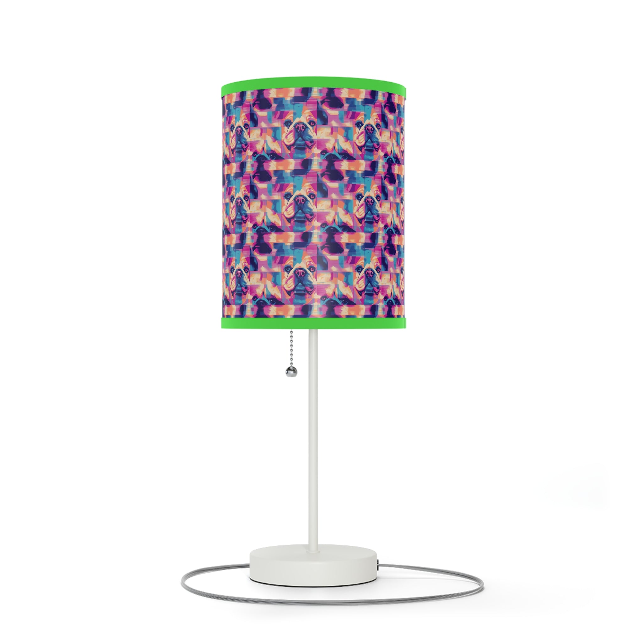 Dazzling Bulldog Chic Lamp on a Stand